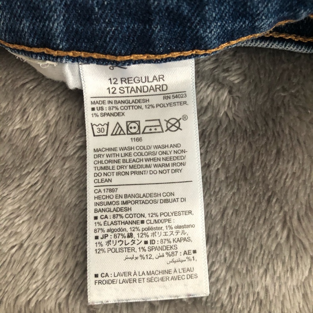 Old navy Semi fitted jean shorts - Picture 5 of 7